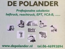 DE POLANDER - HEFTRUCK, REACHTRUCK, EPT, VCA (B)..