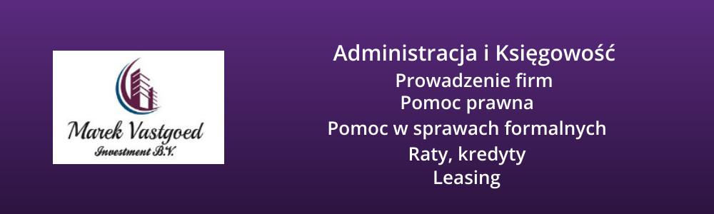 Ksiegowosc i Administracja ZZP , VOF , BV ,Holding