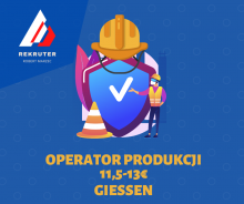 Operator produkcji - Giessen