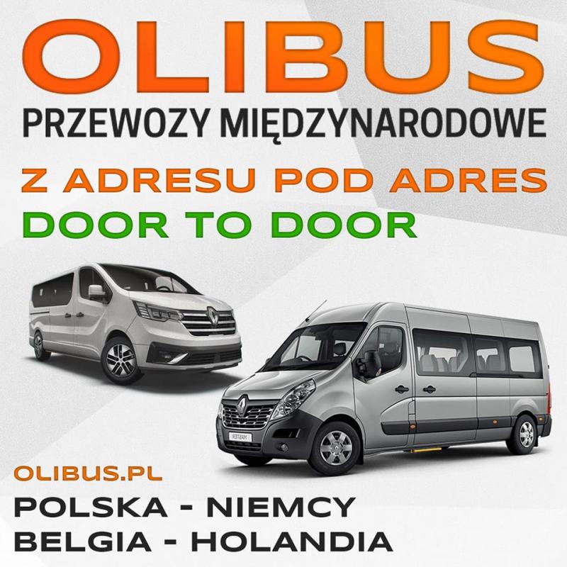 BUS POLSKA-HOLANDIA pomorze codziennie OLIBUS