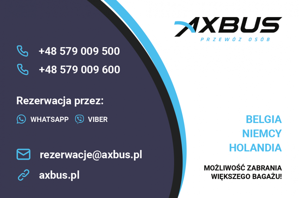 AxBus-Busy do Niemiec,Belgii i Holandii