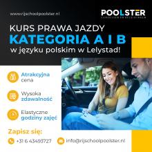 Szkoła jazdy Poolster w Lelystad- Kategoria A i B