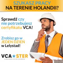 Kurs VCA w jeden dzień w języku polskim!