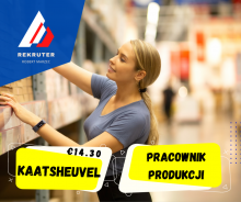 Pracownik produkcji Kaatsheuvel