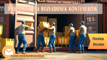 Poszukiwani pracownicy do rozładunku kontenerów,NL