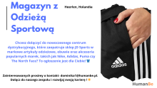 Pracownik magazynu- odzież sportowa