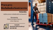 Rozładunek kontenerów, Holandia