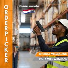 ORDERPICKER - ZBIERANIE ZAMÓWIEŃ - HOLANDIA/NIEMCY