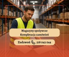 MAGAZYNY SPOŻYWCZE | 3 ZMIANY | HOLANDIA