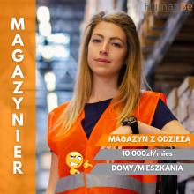 ORDERPICKER - MAGAZYN Z ODZIEŻĄ - PRACA DLA PAR