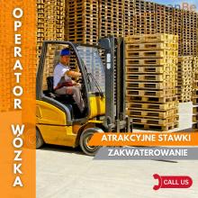 OPERATORZY WÓZKÓW WIDŁOWYCH - SUPER STAWKI
