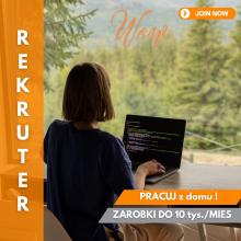 HOME OFFICE - PRACA W REKRUTACJI - WYSOKIE ZAROBKI