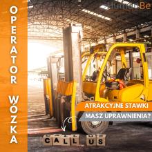 OPERATORZY WÓZKÓW WIDŁOWYCH - SUPER STAWKI