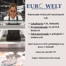 Pakowanie świeżych i mrożonych ryb/ także pary