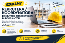 REKRUTER, KOORDYNATOR/-KA  PRACOWNIKÓW BUDOWLANYCH