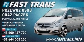 Fast TRANS (fasttrans), Den Haag, Antwerpia, Wałcz