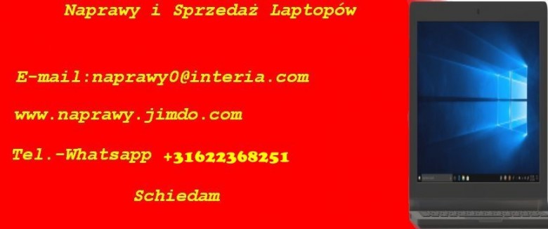 naprawy1233 Laptopów (naprawy1233), Schiedam, wrocław