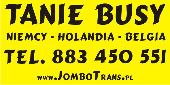 TANIE BUSY DO HOLANDII