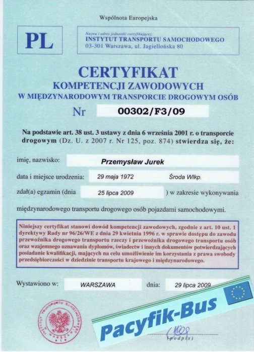 Certyfikat