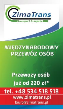 ZimaTrans-Przewóz osób