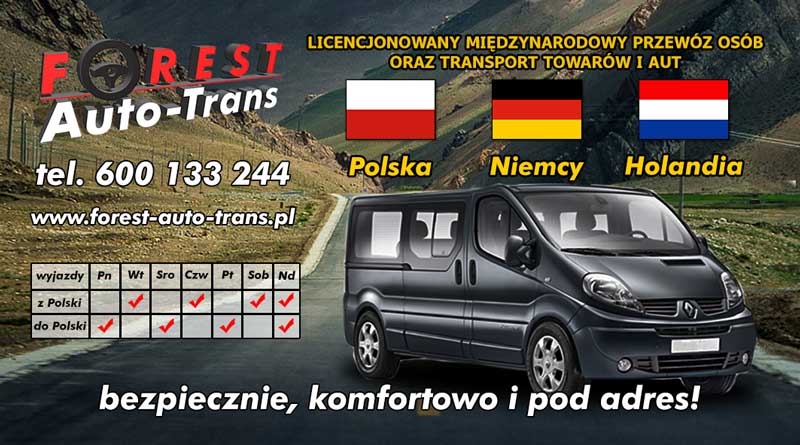 Busy Niemiecy Holandia Rawicz Leszno Glogów