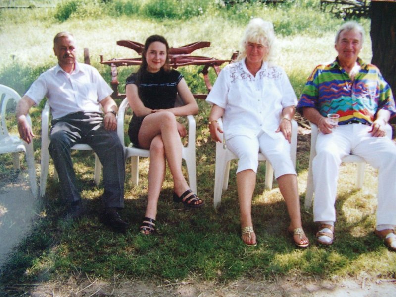 na dożynkach