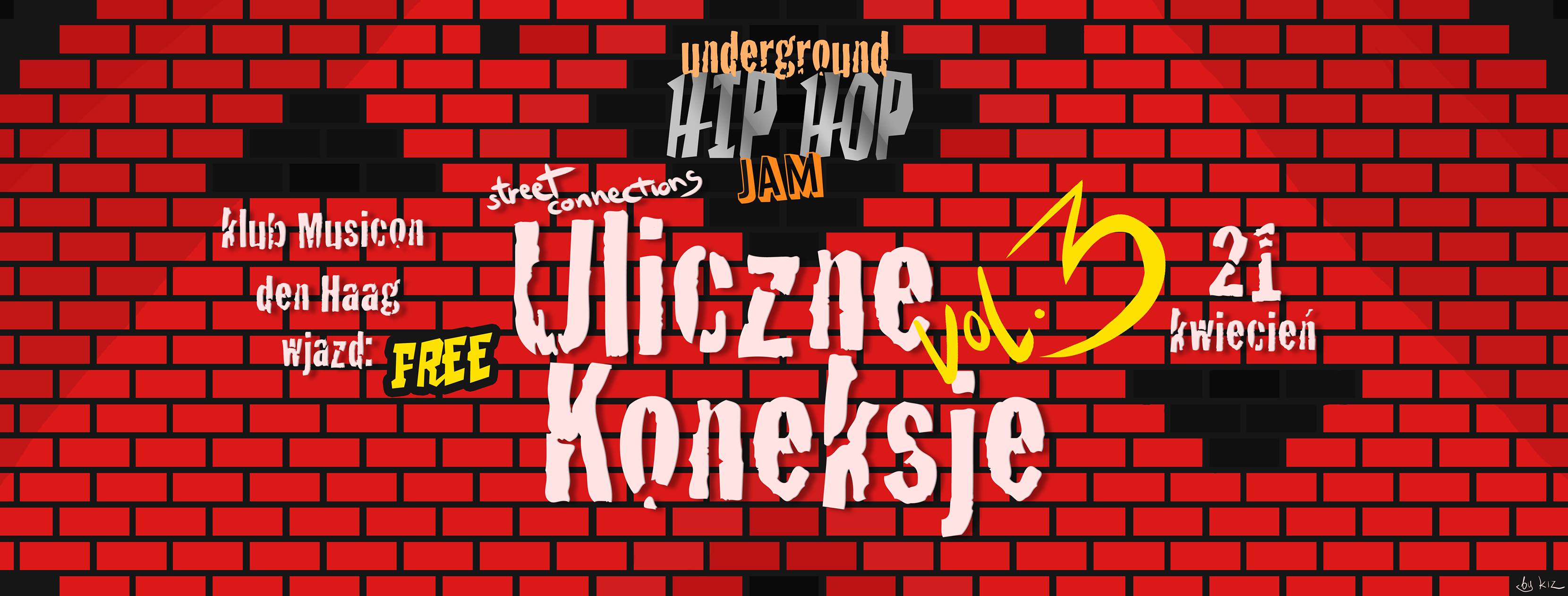 Uliczne Koneksje vol. 3 – impreza dla wszystkich fanów hip-hopowego jamu!