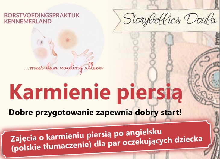 Zajęcia o karmieniu piersią z polskim tłumaczeniem w Beverwijk