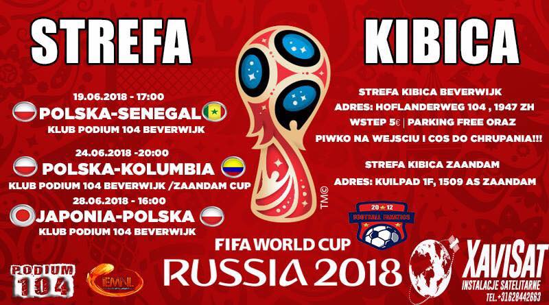 Strefa kibica w Beverwijk – oglądaj mundial 2018 z rodakami