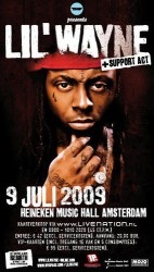 Lil Wayne w Amsterdamie