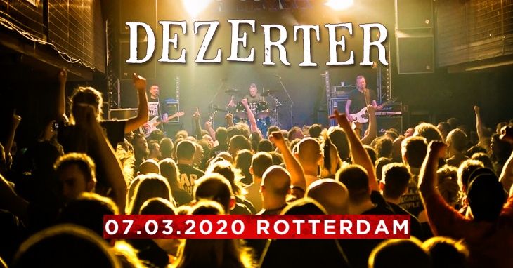 Koncert grupy Dezerter w Rotterdamie