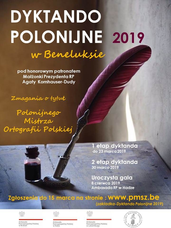 Dyktando Polonijne 2019 w Beneluksie