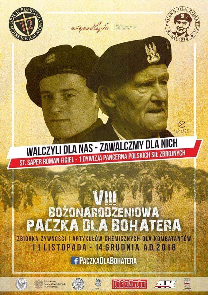 VIII. Bożonarodzeniowa Paczka dla Bohatera w Holandii