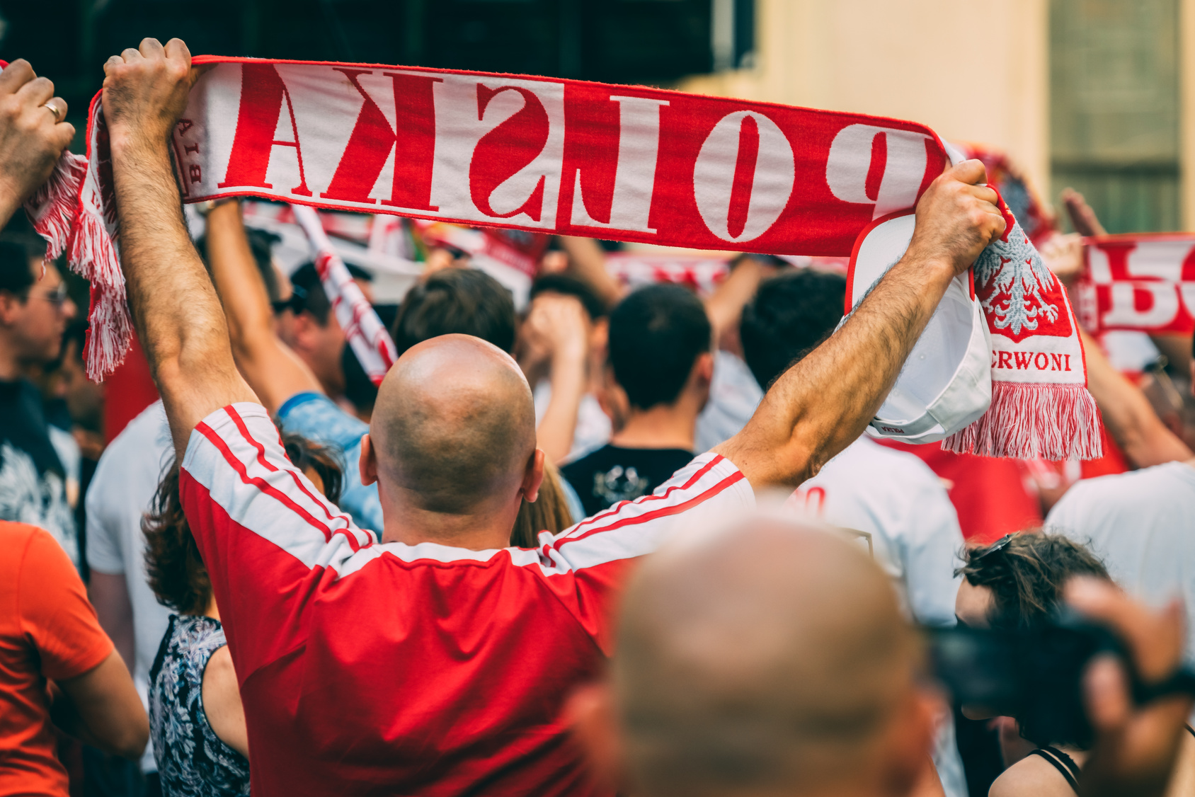 Strefa kibica w Hoek van Holland: mecz Polska–Senegal