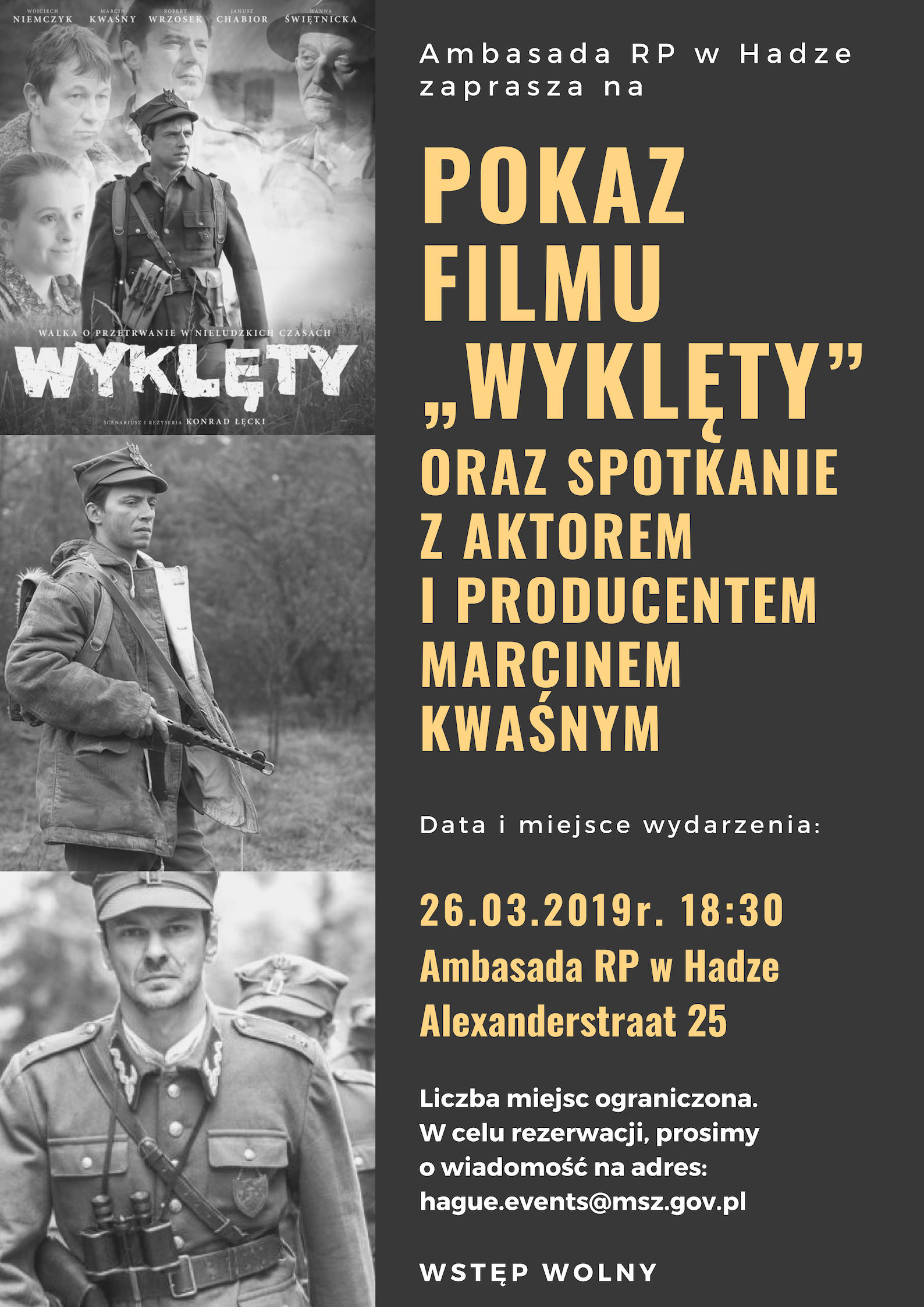 Pokaz filmu „Wyklęty”