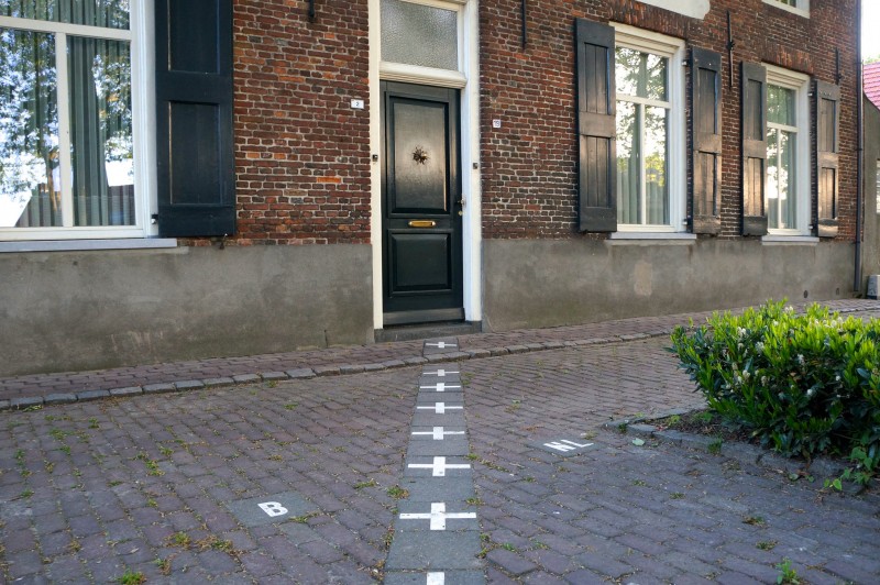 Granica w Baarle przebiegająca przez środek mieszkania.