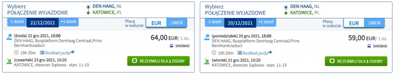 Proponowane ceny biletów/Screenshot