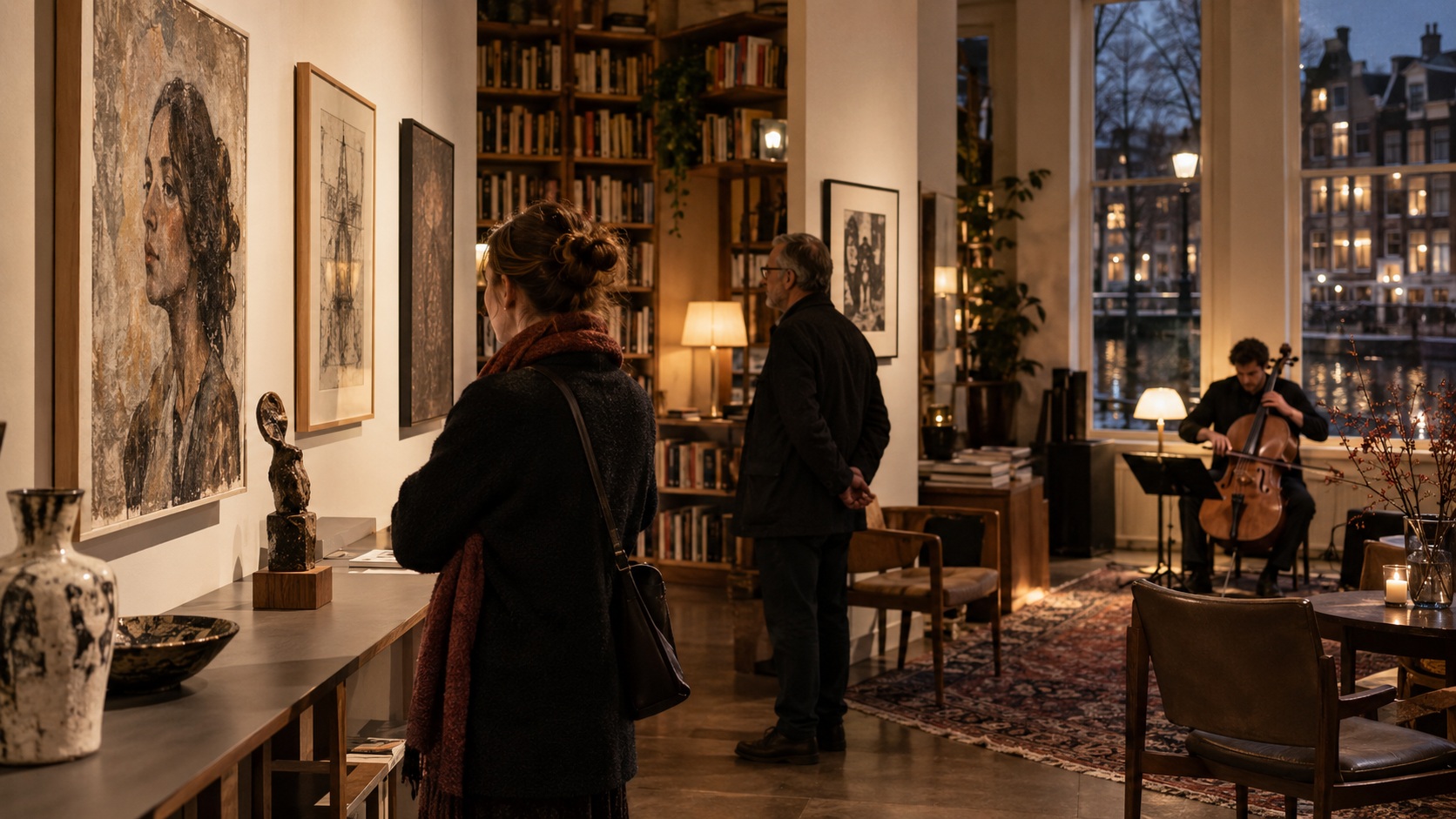 Polska sztuka, muzyka i poezja w Amsterdamie
