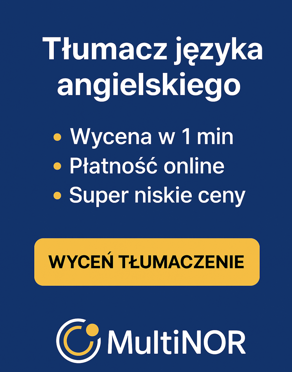 Tłumaczenia polsko angielskie
