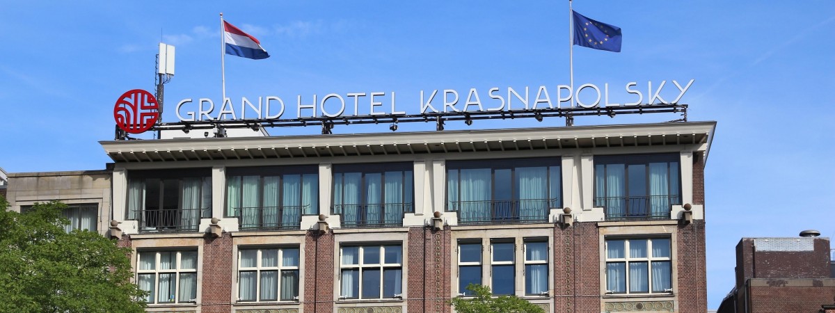 Pożar w najpopularniejszym hotelu w Amsterdamie. Strażacy ewakuowali wszystkich gości