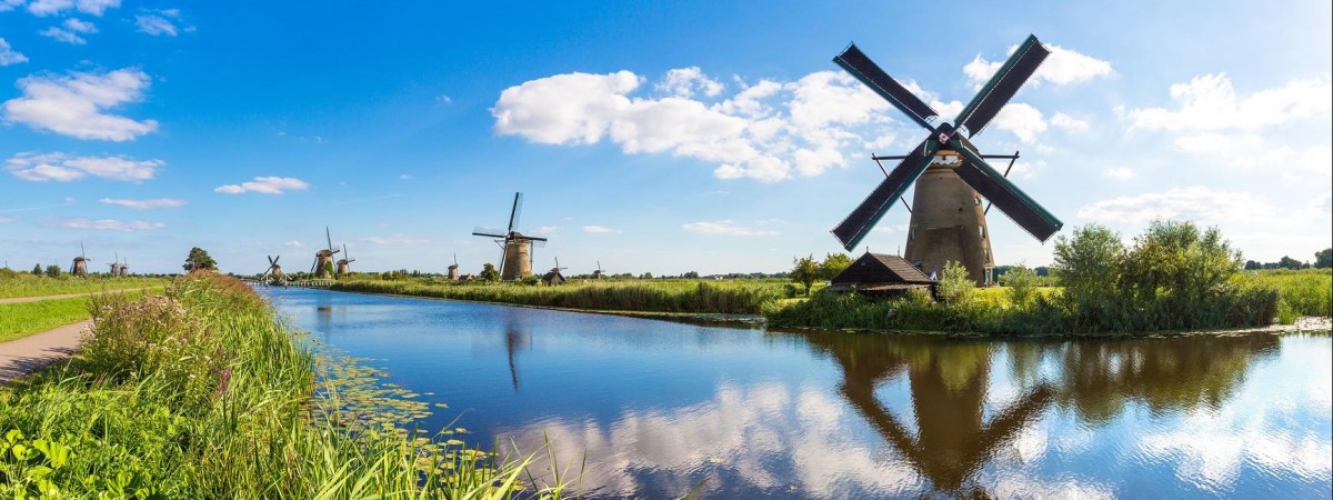Kinderdijk: jedne z najpiękniejszych wiatraków w Holandii