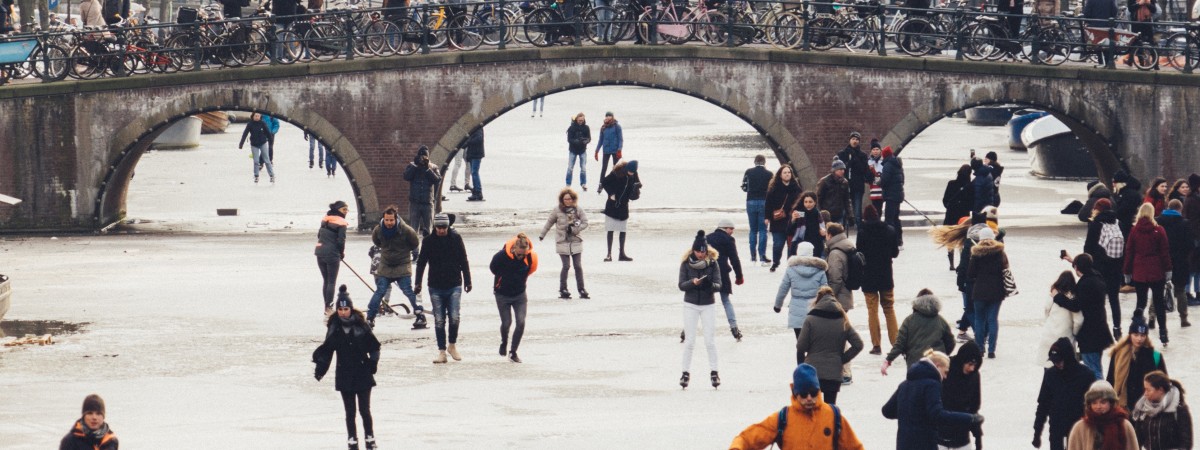 Nadchodzą wyjątkowe mrozy w Holandii. Meteorolodzy: ,,Czas jeździć na łyżwach”