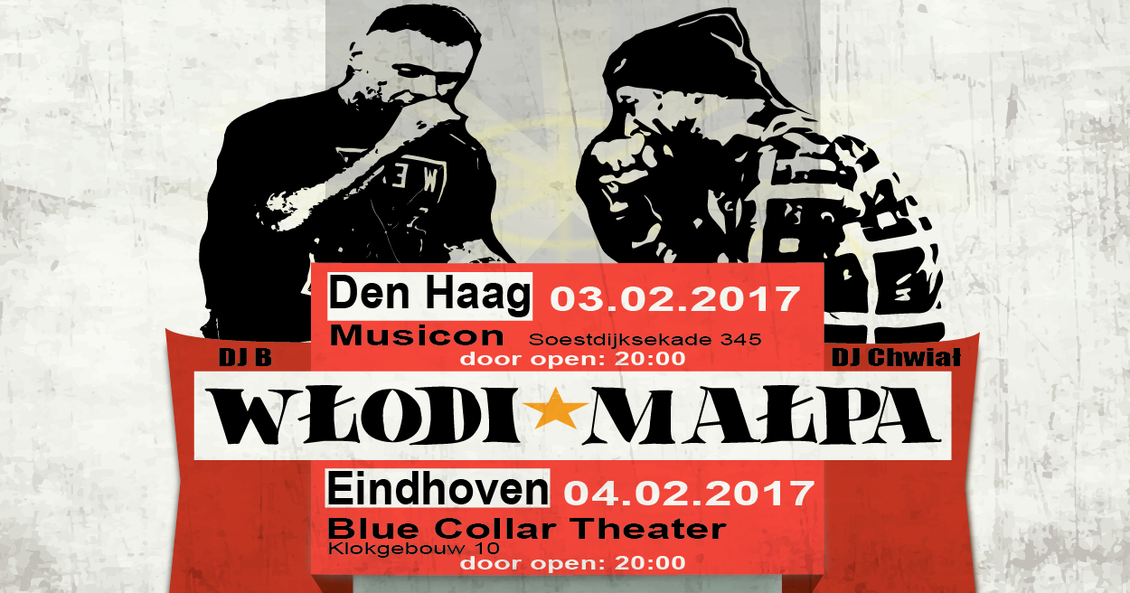 KONCERT WŁODI z DJ'em B oraz MAŁPA z DJ'em Chwiałem!