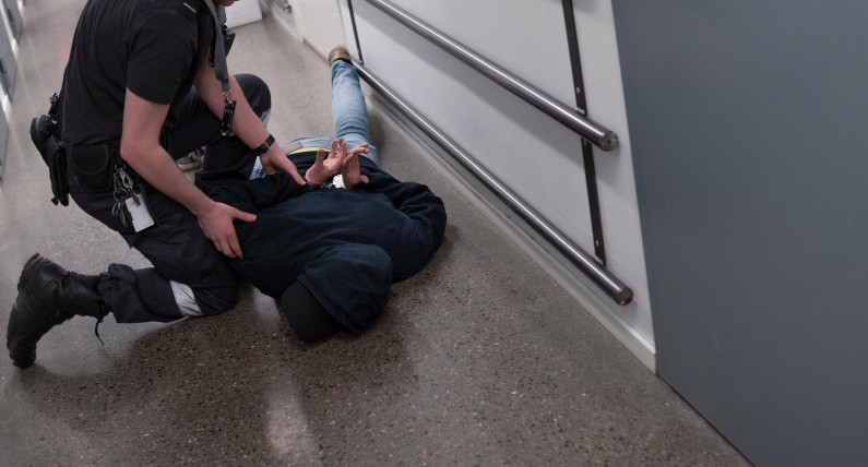 „Jesteście faszystami! Rasiści!”. Pijany Polak aresztowany za obrazę policjantów