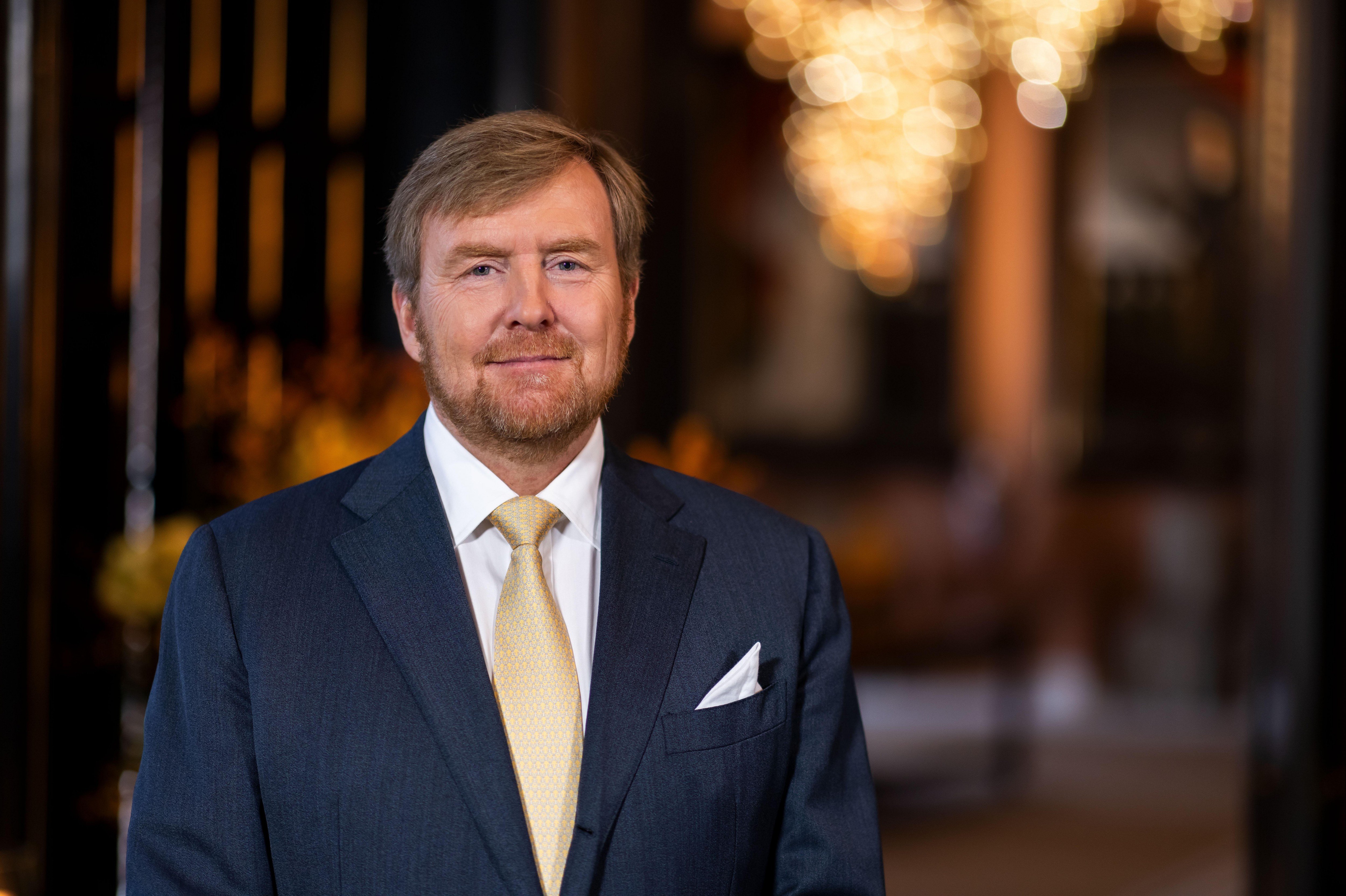 Król Willem-Alexander.