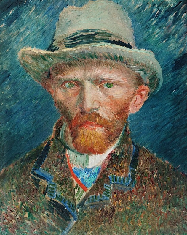 Autoportret van Gogha.