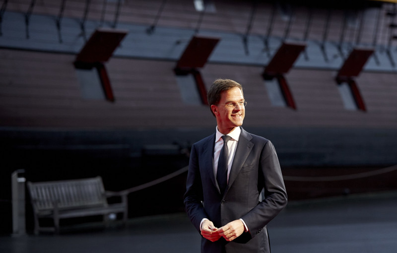 Premier Holandii, Mark Rutte.