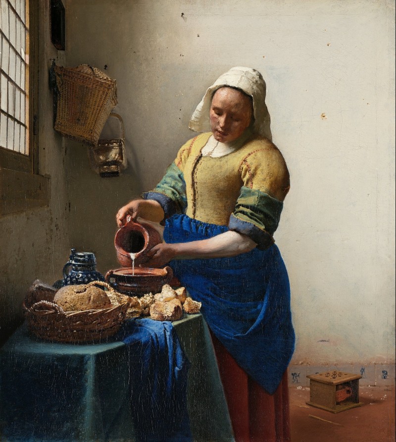 Johannes Vermeer, Het melkmeisje (1658/1661)