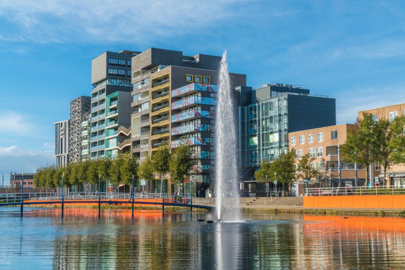 Lelystad jest niezwykle atrakcyjnym wizualnie miastem.