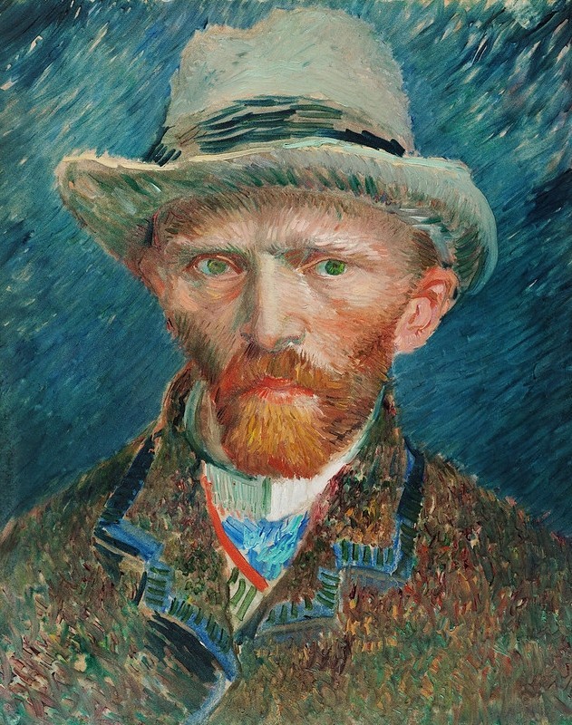 Autoportret van Gogha.